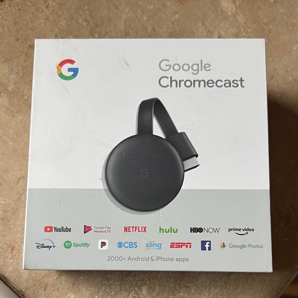 Google Chromecast in Black